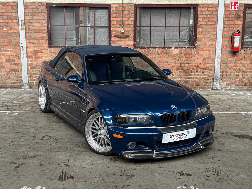 BMW M3 E46 Cabriolet 3.2 343PK S54B32 343pk 2002 Youngtimer