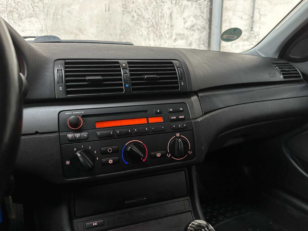 BMW 316i Touring Black & Silver 3-serie 114pk 2003,  62-LK-SL