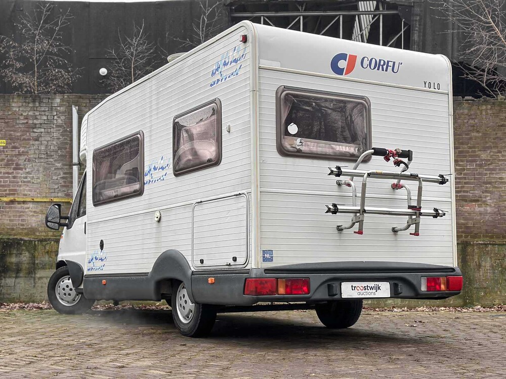 Fiat Ducato Corfu 89pk 2000 Kampeerwagen, 76-VS-GT