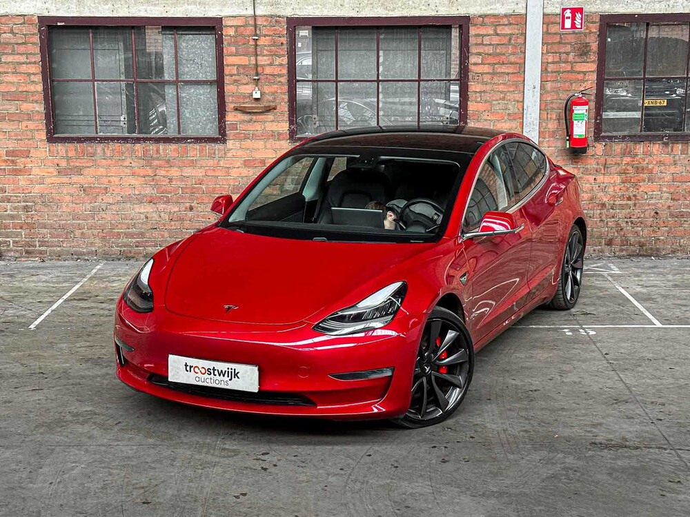 Tesla Model 3 Performance AWD 75 kWh 462 PS 2019 (Original-NL + 1. Besitzer), G-786-XK