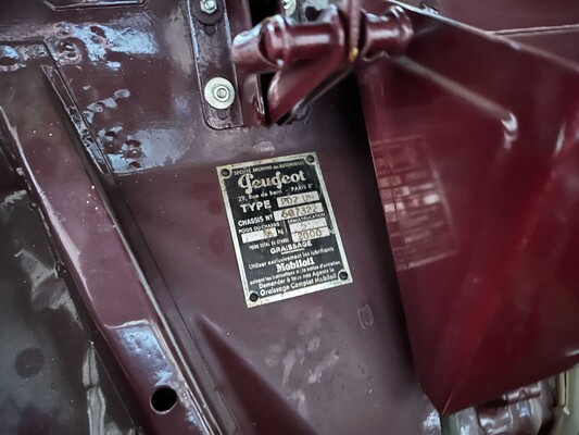 Peugeot 202 Pick-Up Truck 1946, BH-08-77