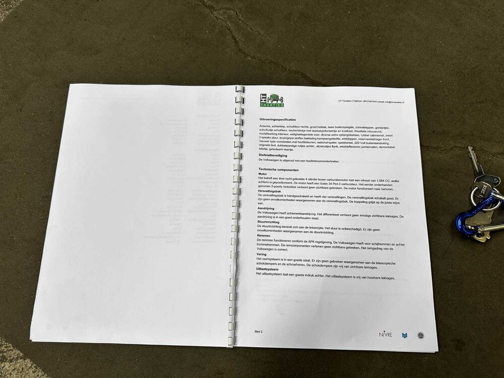 Volkswagen 23 Kampeerauto 1977, 00-SL-64 Camper