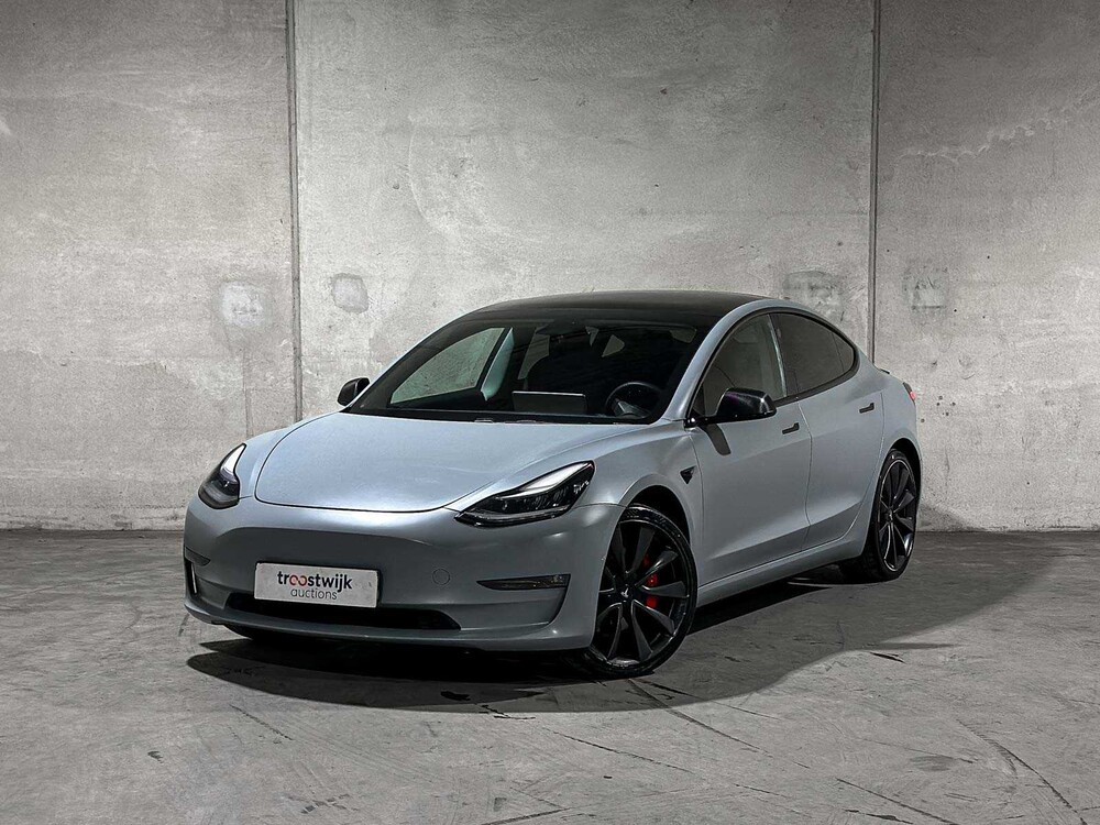Tesla Model 3 Performance AWD 75 kWh 513pk 2019 (Origineel-NL), G-529-GH