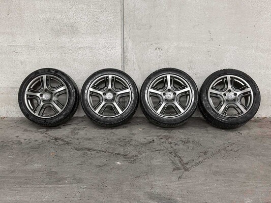 Porsche wielen set (Winterbanden) R19 Continental