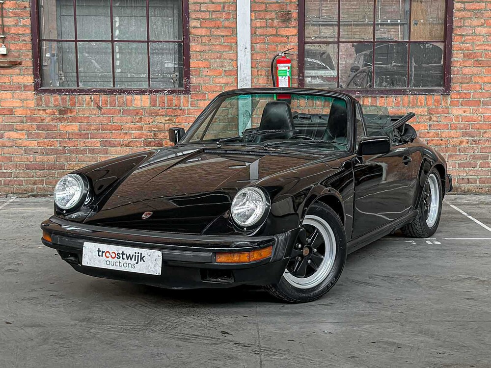 Porsche 911 Carrera 3.2 Cabriolet 230pk 1985