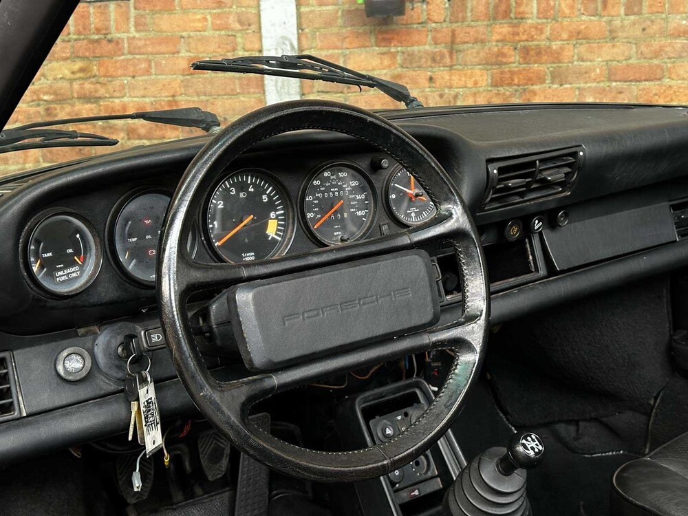 Porsche 911 Carrera 3.2 Cabriolet 230pk 1985