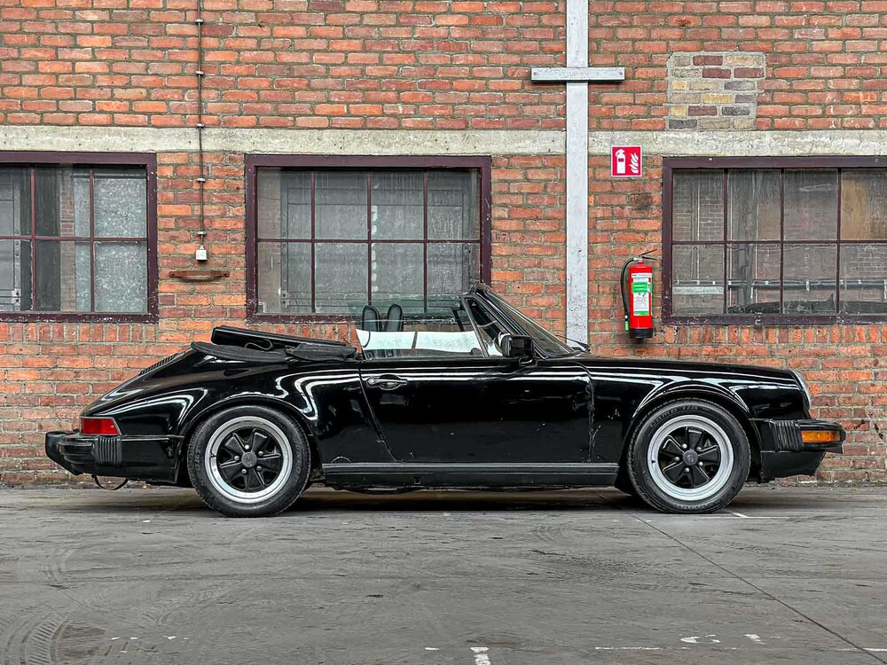 Porsche 911 Carrera 3.2 Cabriolet 230pk 1985