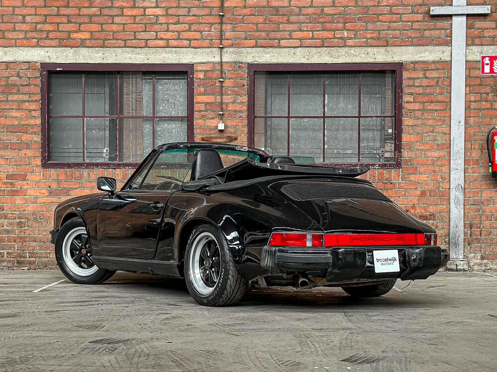 Porsche 911 Carrera 3.2 Cabriolet 230pk 1985