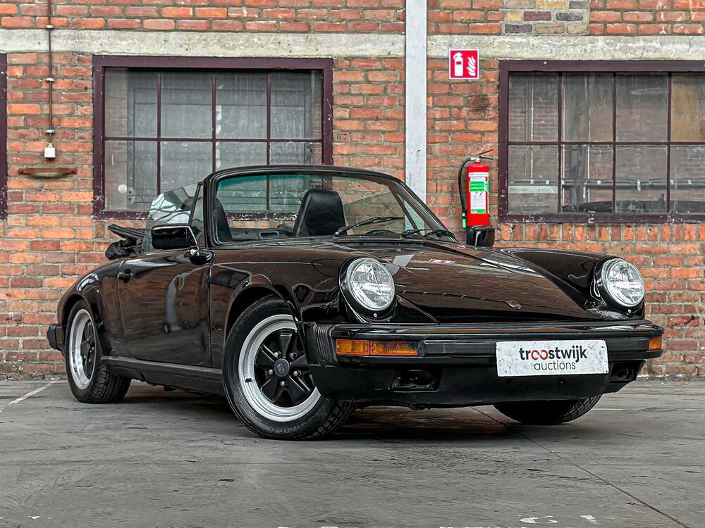 Porsche 911 Carrera 3.2 Cabriolet 230pk 1985
