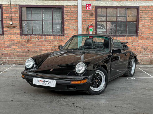 Porsche 911 Carrera 3.2 Cabriolet 230pk 1985
