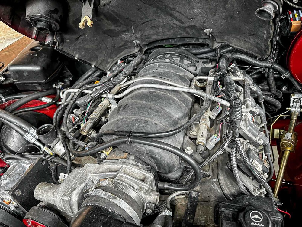 Land Rover Defender 90 V8 LS3-Motor 430pk 1996