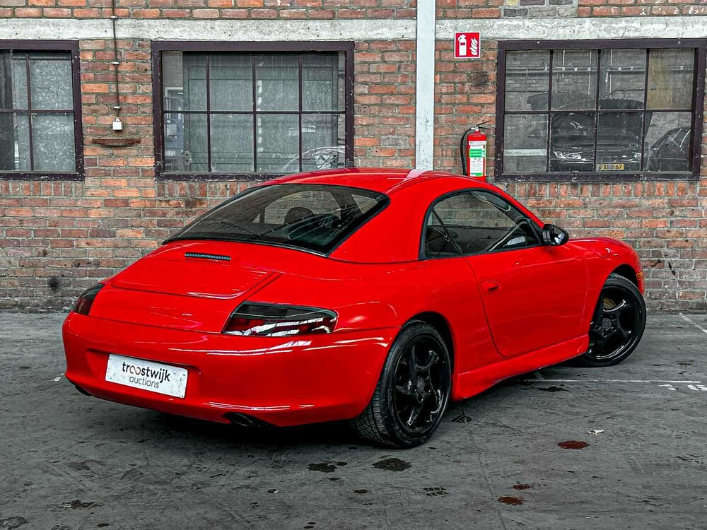 Porsche 911 Cabriolet Carrera 3.4 996 (Hardtop) 300pk 2001 Youngtimer
