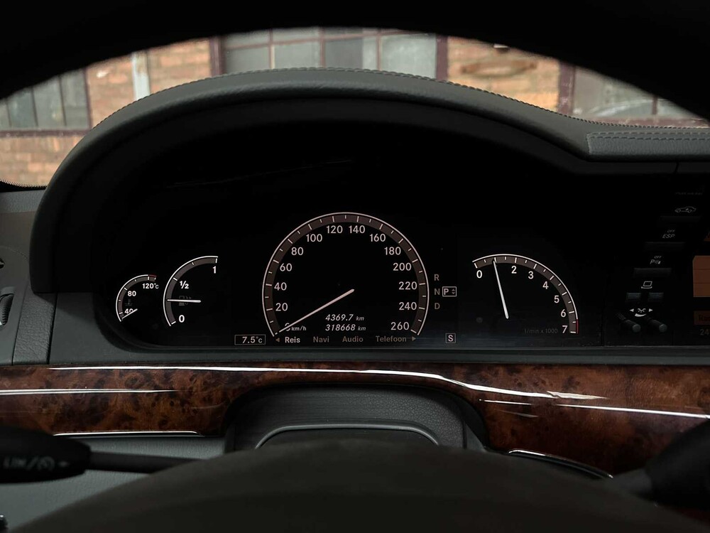 Mercedes-Benz S350 Prestige 3.5 V6 272pk 2005 S-Klasse, 21-SX-ZG Youngtimer