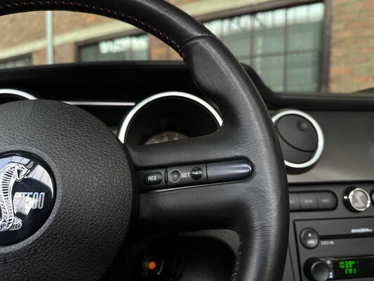 Ford Mustang Shelby GT500 5.4 V8 500pk Cabriolet 2007 (27.000 KM) Youngtimer