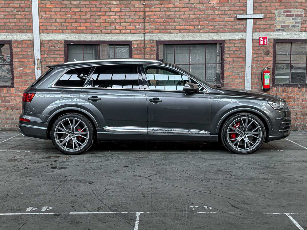 Audi SQ7 4.0 TDI V8 Quattro Pro Line + 7p 435pk 2017 S-Line, KZ-576-L
