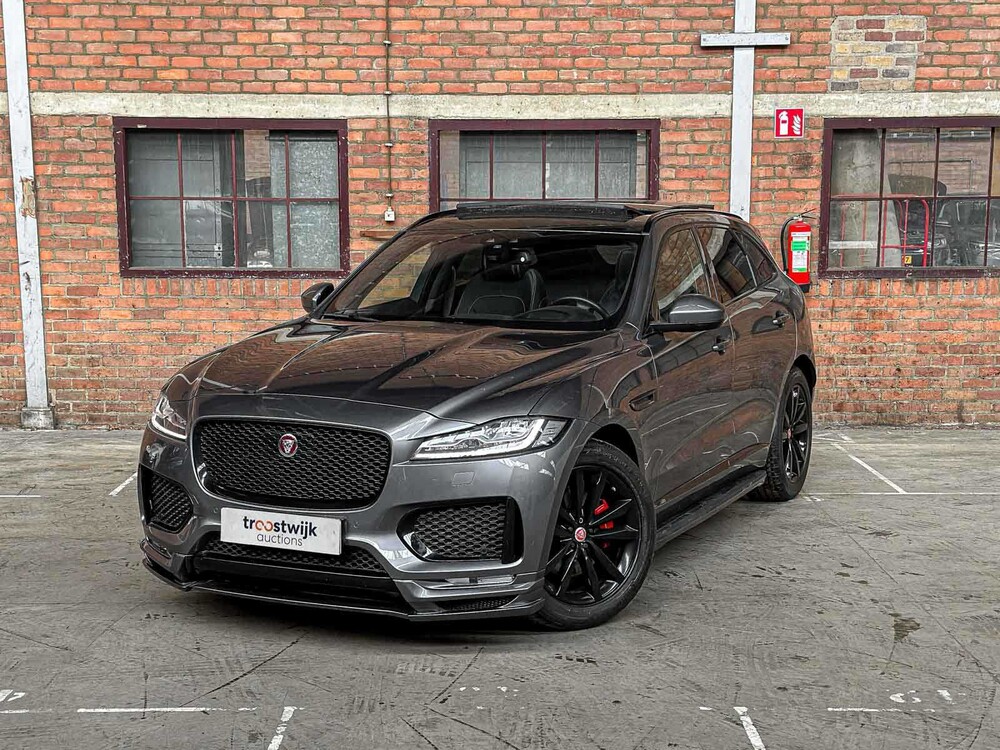 Jaguar F-PACE 3.0 V6 Supercharged S AWD 35t 381hp 2018, L-542-RG