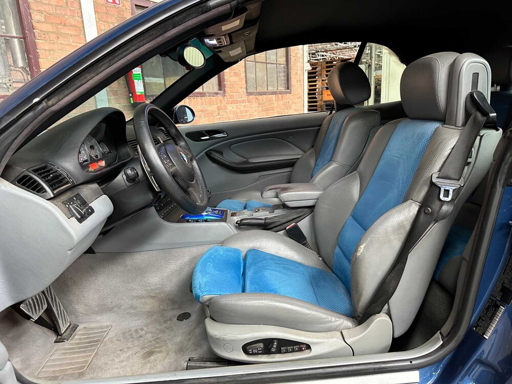 BMW M3 E46 Cabriolet 3.2 343PK S54B32 343pk 2002 Youngtimer