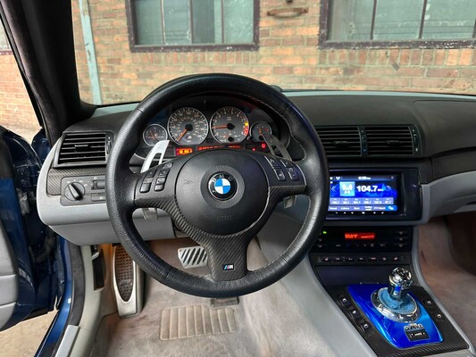 BMW M3 E46 Cabriolet 3.2 343PK S54B32 343pk 2002 Youngtimer