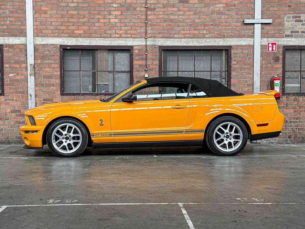 Ford Mustang Shelby GT500 5.4 V8 500pk Cabriolet 2007 (27.000 KM) Youngtimer