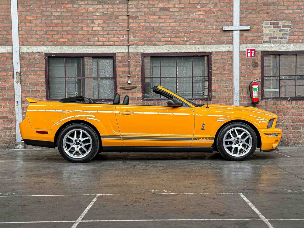 Ford Mustang Shelby GT500 5.4 V8 500pk Cabriolet 2007 (27.000 KM) Youngtimer