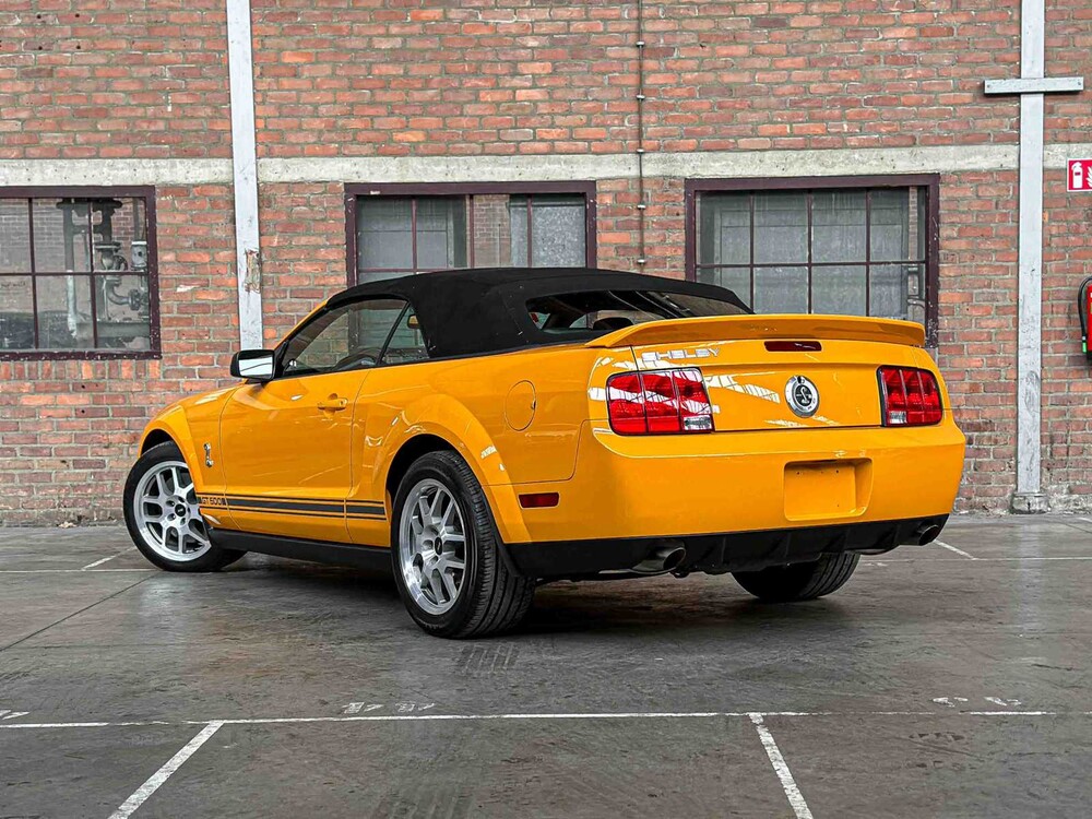 Ford Mustang Shelby GT500 5.4 V8 500pk Cabriolet 2007 (27.000 KM) Youngtimer