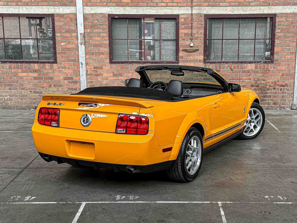 Ford Mustang Shelby GT500 5.4 V8 500pk Cabriolet 2007 (27.000 KM) Youngtimer