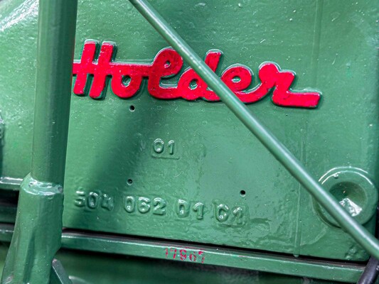Holder 1955 1-Cilinder Oldtimer Tractor + Originele Melkwagen, TRH-44-X