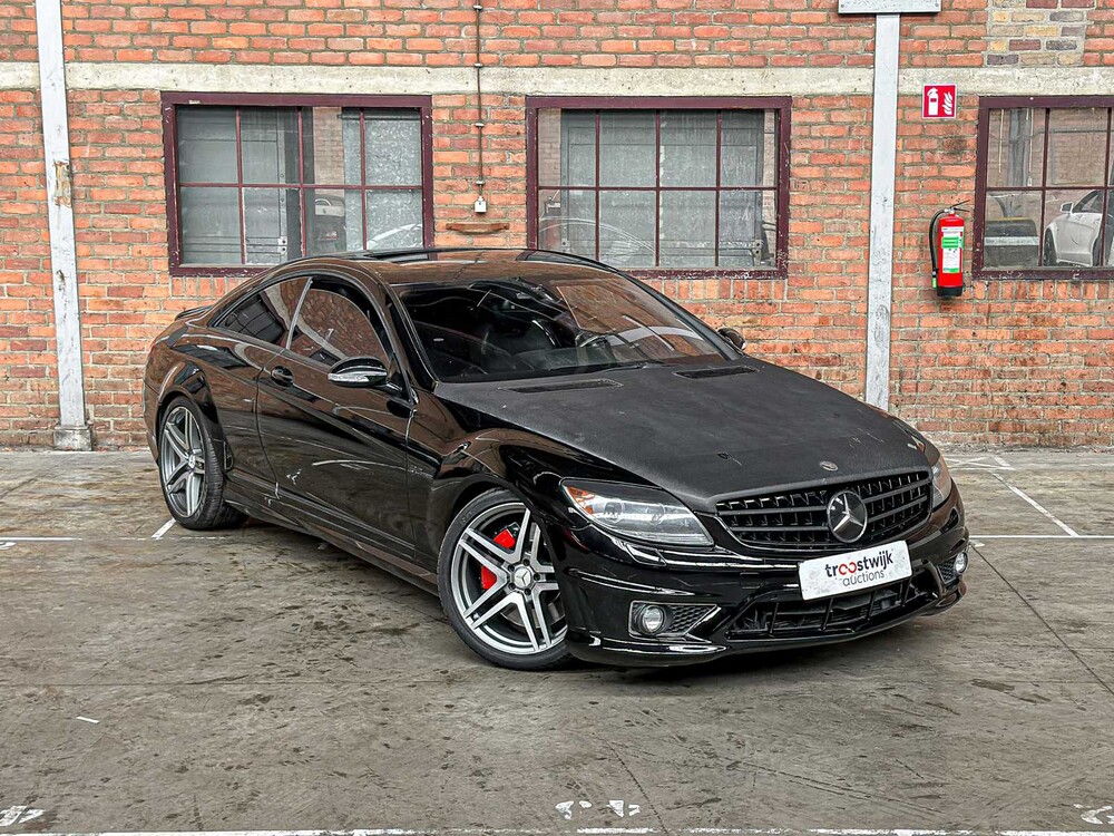 Mercedes-Benz CL63 AMG 6.2 V8 518pk 2009 Youngtimer CL-Klasse