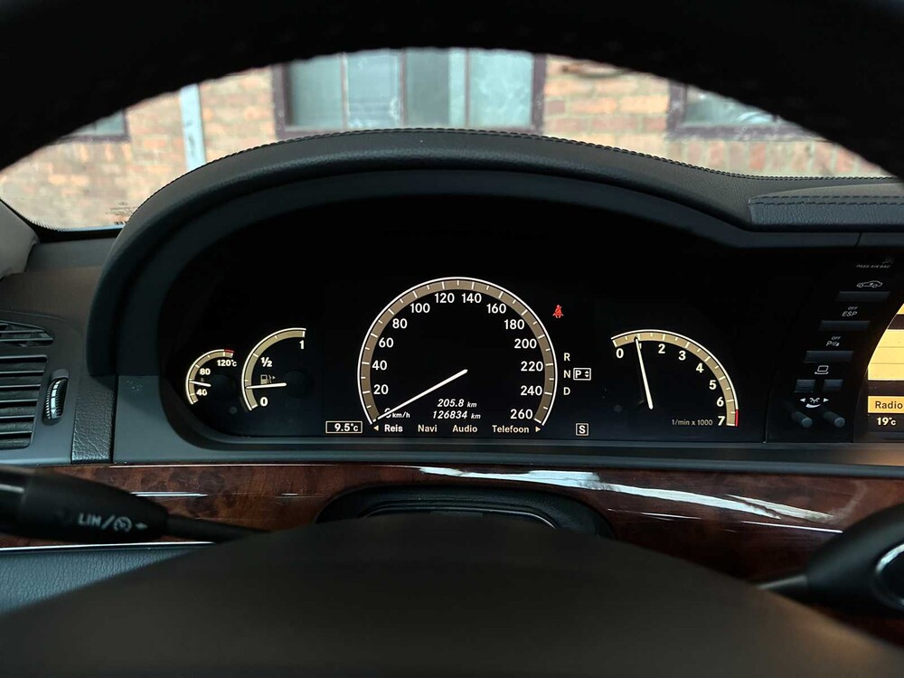 Mercedes-Benz S350 3.5 V6 4Matic Prestige 272pk 2007 S-Klasse, HSL-43-V