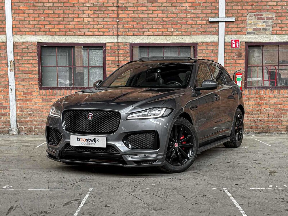 Jaguar F-PACE 3.0 V6 Supercharged S AWD 35t 381hp 2018, L-542-RG