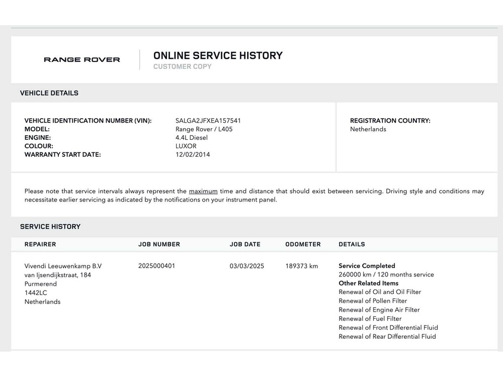 Land Rover Range Rover 4.4 SDV8 Autobiograpy 340pk 2014 (Origineel-NL), 4-THS-30