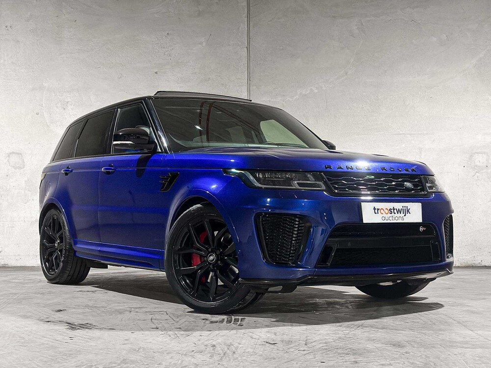 Land Rover Range Rover Sport SVR 5.0 V8 Supercharged FACELIFT 575pk 2018, L-593-LD