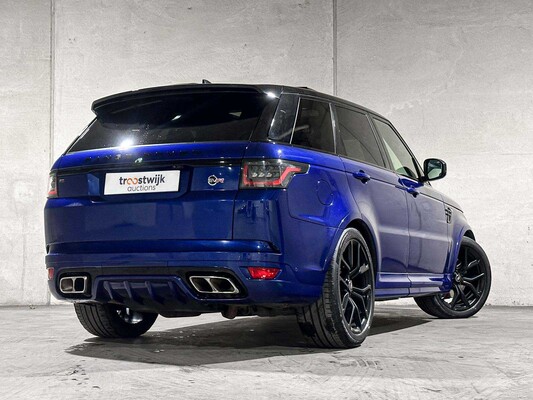 Land Rover Range Rover Sport SVR 5.0 V8 Supercharged FACELIFT 575pk 2018, L-593-LD