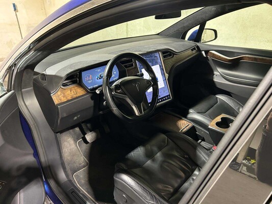 Tesla Model X 90D Base 6p. 428pk 2017 (Origineel-NL+1e eigenaar), PG-264-L