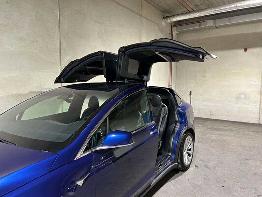 Tesla Model X 90D Base 6p. 428pk 2017 (Origineel-NL+1e eigenaar), PG-264-L