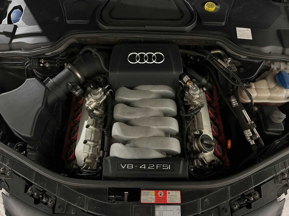 Audi A8 4.2 V8 Quattro Pro Line 350pk 2007 (Origineel-NL + 1e Eigenaar), 25-XH-VZ
