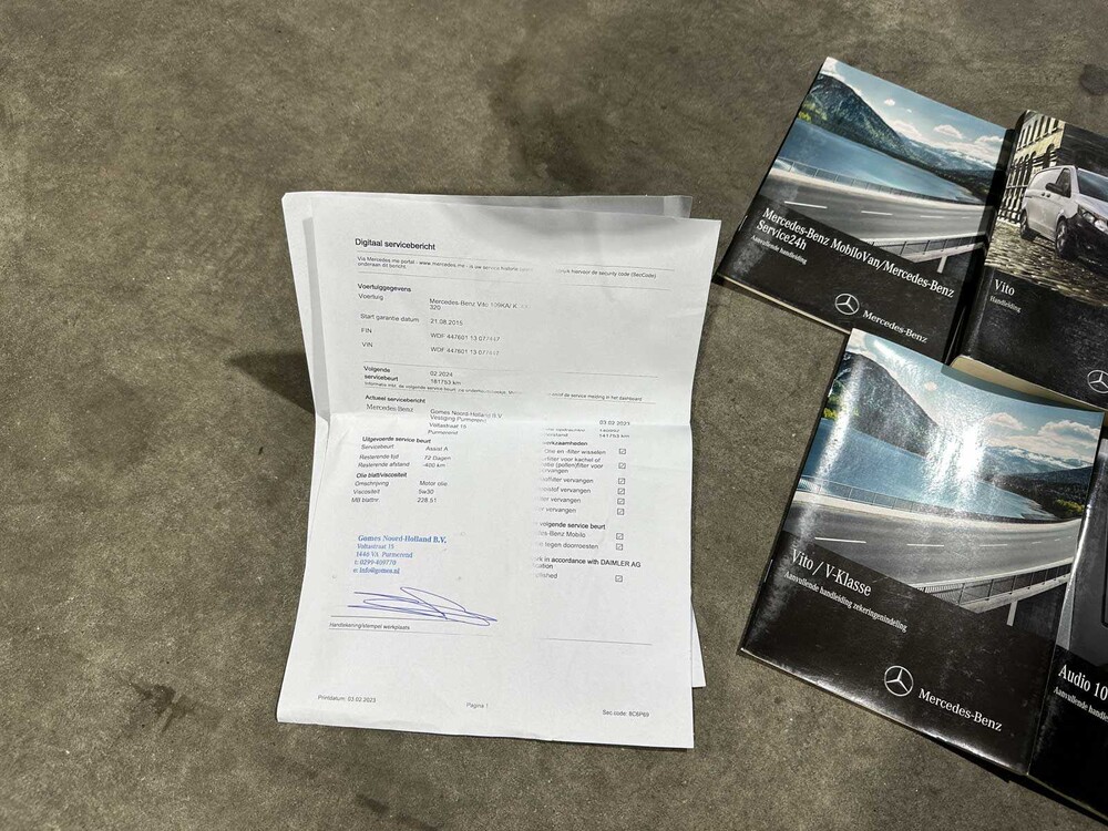 Mercedes-Benz Vito 109 CDI Functional 88pk 2015 (Origineel-NL+1e eigenaar), VP-327-V