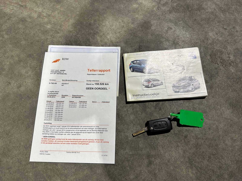 Peugeot 207 SW 1.6 VTi XS 120pk 2008 -Automaat-, 5-TSZ-04