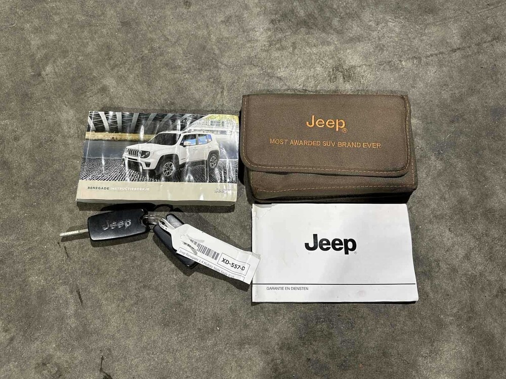 Jeep Renegade 1.4 MultiAir Night Eagle II Lmtd DDCT 140pk 2018 (Origineel-NL + 1e eigenaar), XD-557-D