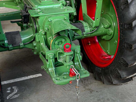 Holder 1955 1-Cilinder Oldtimer Tractor + Originele Melkwagen, TRH-44-X