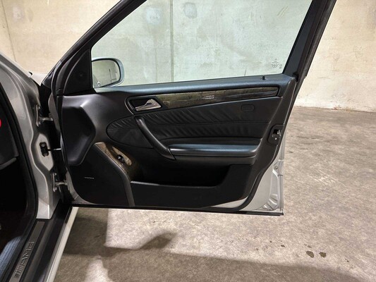 Mercedes-Benz C55 Combi AMG 5.4 V8 367pk 2005 C-klasse, JSZ-04-G Youngtimer