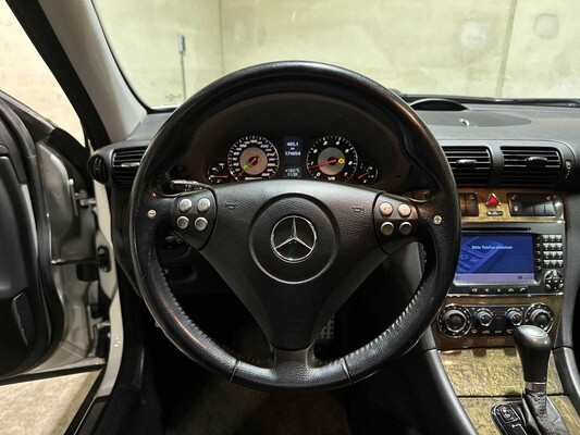 Mercedes-Benz C55 Combi AMG 5.4 V8 367pk 2005 C-klasse, JSZ-04-G Youngtimer