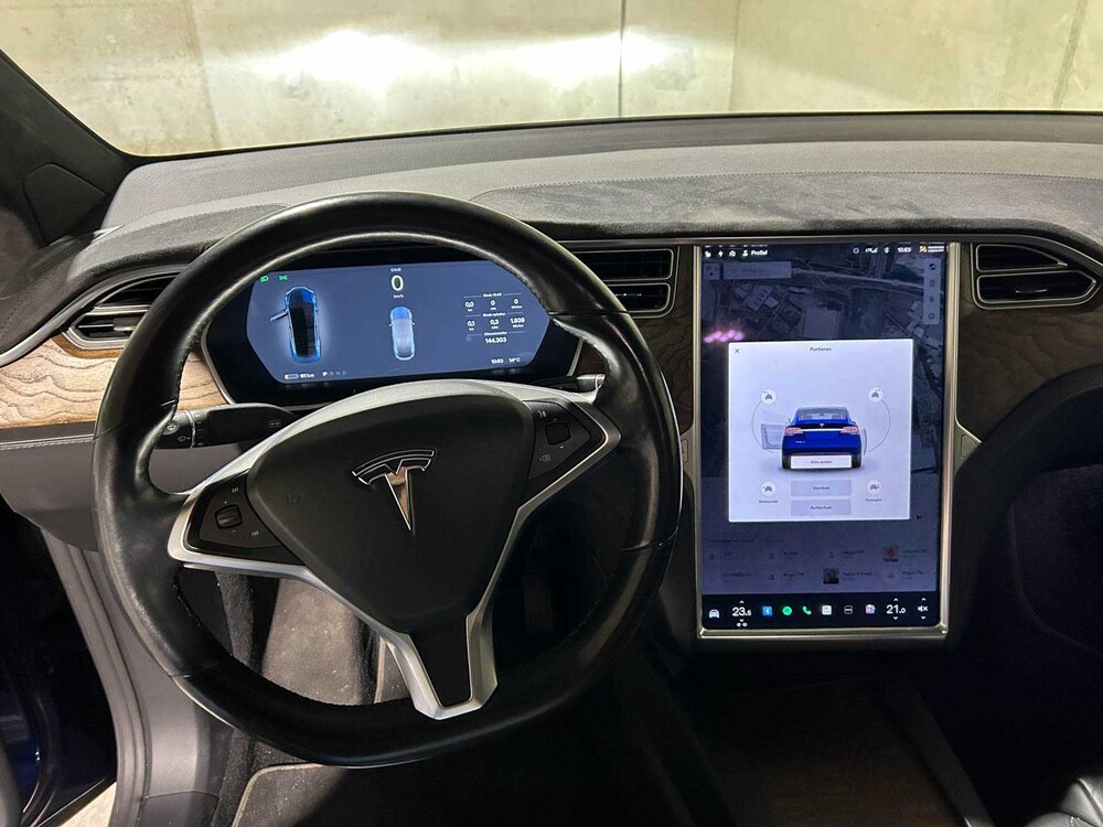 Tesla Model X  90D Base 6p. 428pk 2017 (Origineel-NL+1e eigenaar), PG-264-L
