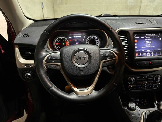 Jeep Cherokee 2.0 MultiJet Limited 4x4 140pk 2015 (Origineel-NL), VS-938-R Bedrijfswagen