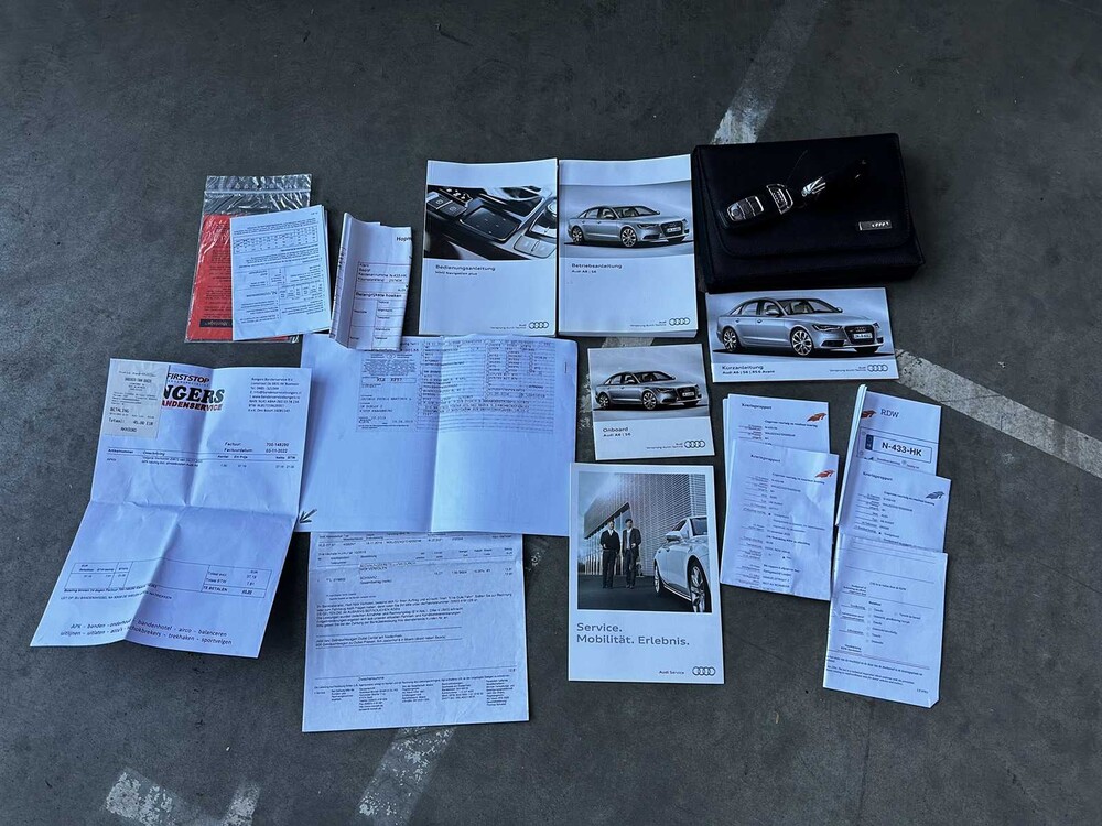 Audi A6 Avant 3.0 TDI V6 Quattro Sport Edition C7 S-Line 204pk 2014, N-433-HK