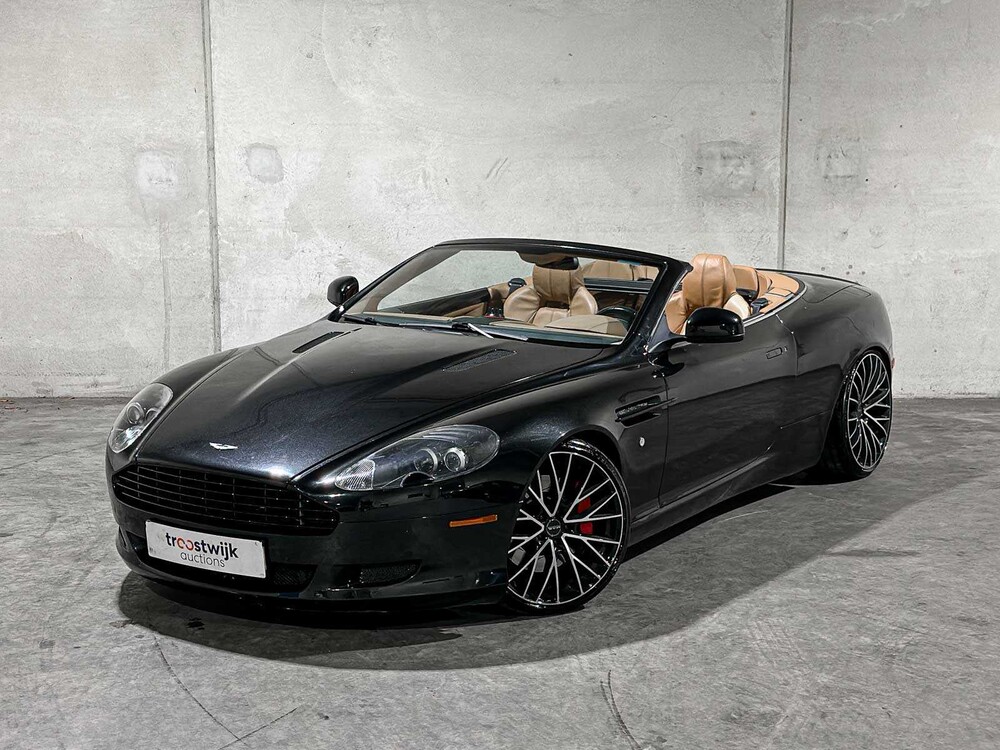 Aston Martin DB9 Volante 6.0 V12 517pk 2010 Cabriolet, P-330-GJ Youngtimer