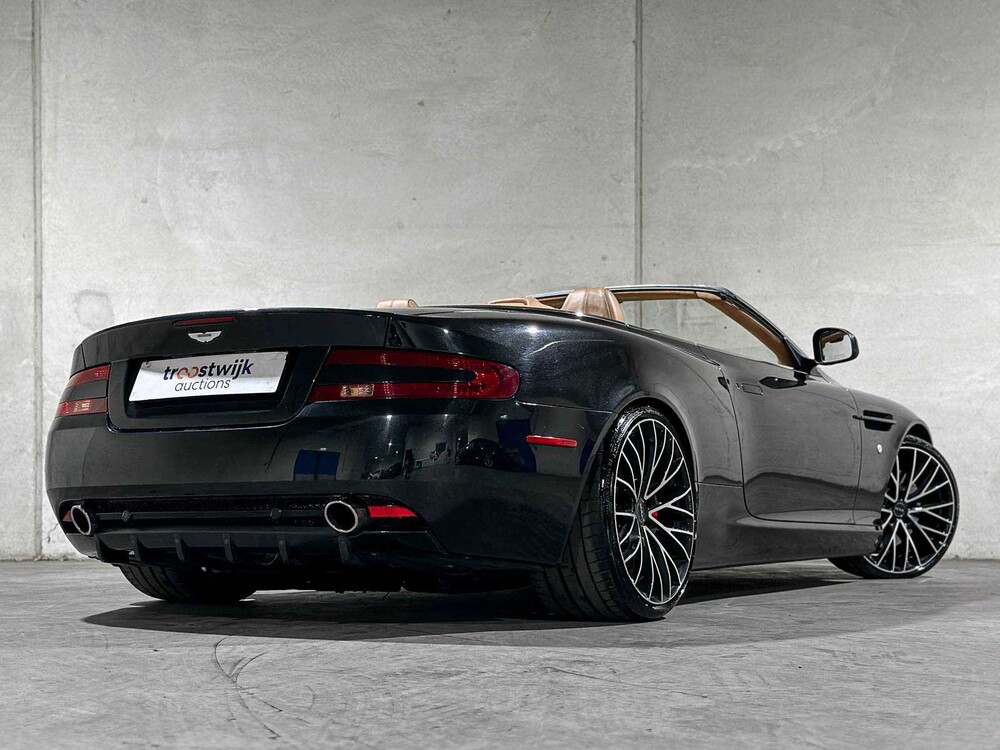 Aston Martin DB9 Volante 6.0 V12 517pk 2010 Cabriolet, P-330-GJ Youngtimer