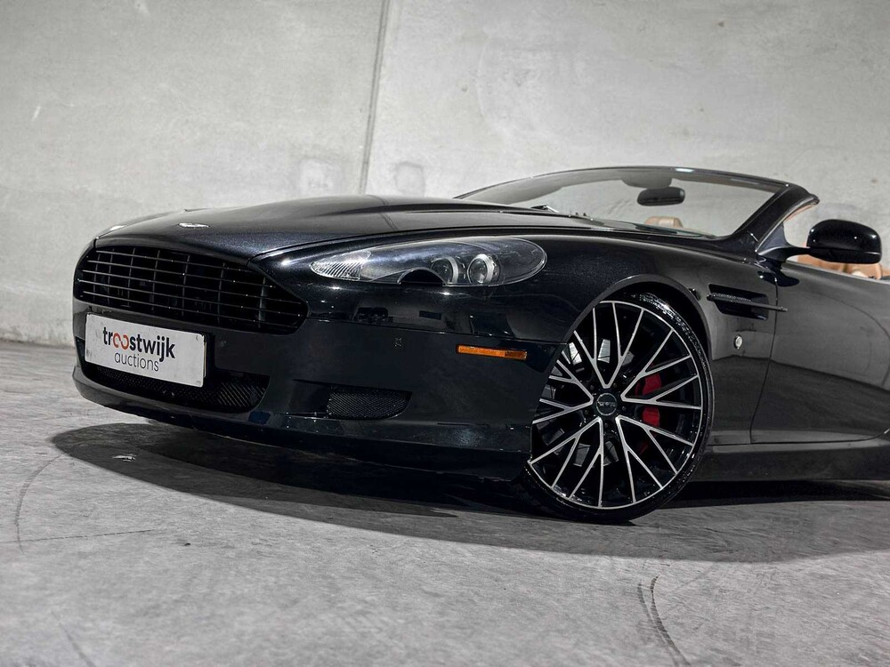 Aston Martin DB9 Volante 6.0 V12 517pk 2010 Cabriolet, P-330-GJ Youngtimer