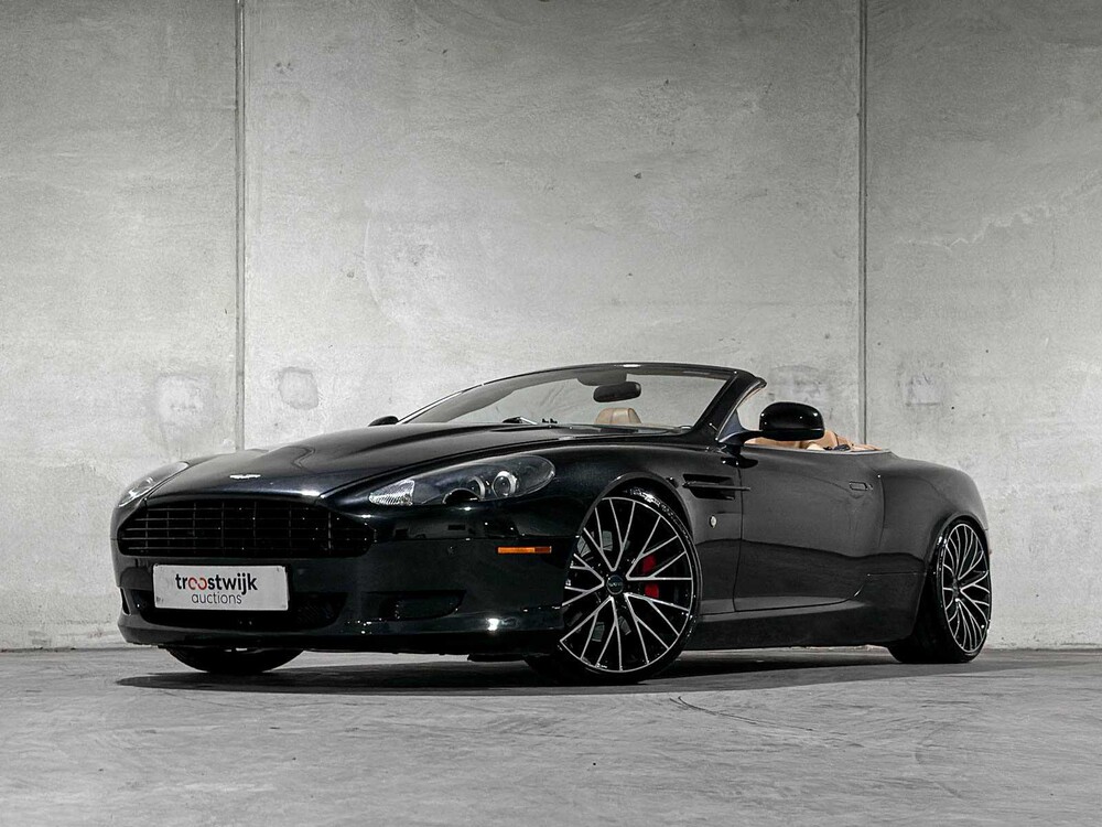 Aston Martin DB9 Volante 6.0 V12 517pk 2010 Cabriolet, P-330-GJ Youngtimer