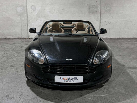 Aston Martin DB9 Volante 6.0 V12 517pk 2010 Cabriolet, P-330-GJ Youngtimer